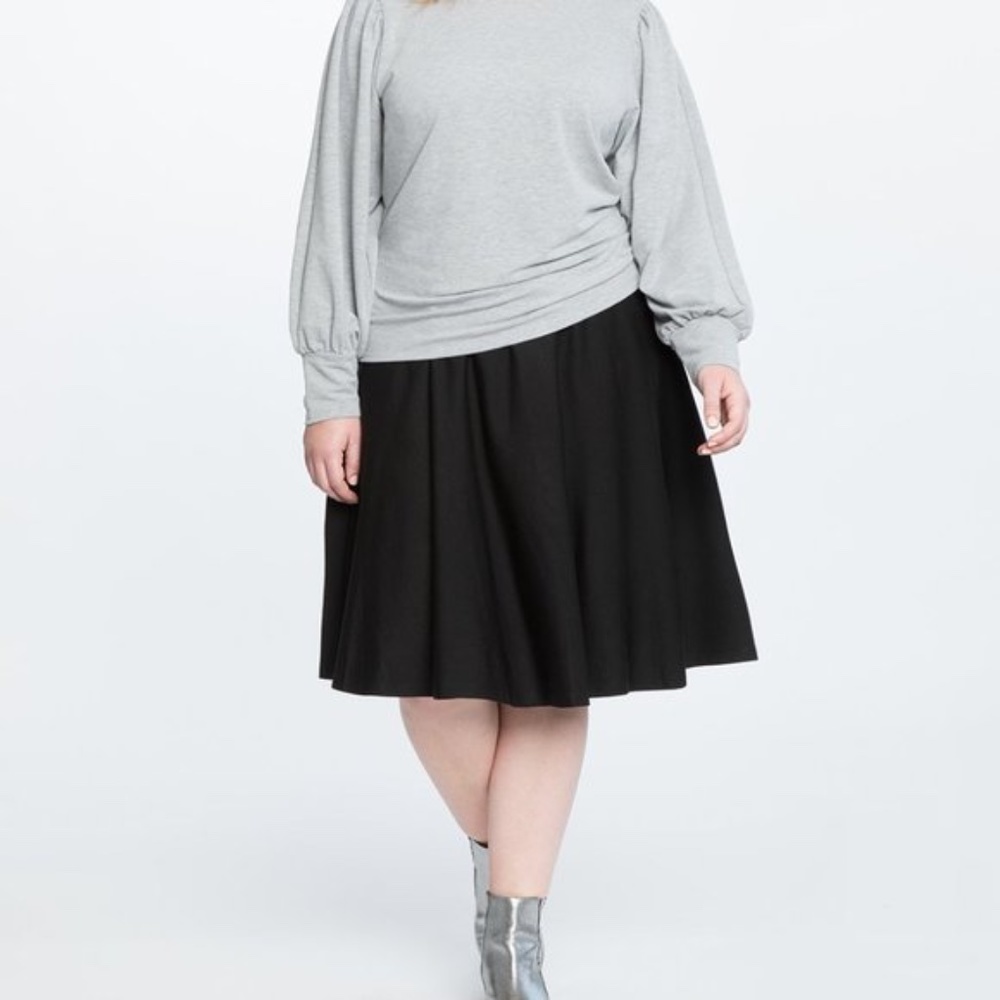 Ponte circle skirt